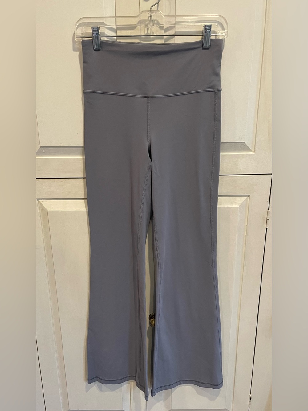 Athleta Charcoal Gray Boot-Cut Flare Yoga Pants